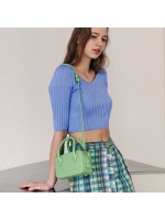 DEMERIEL - Bowling Bag Small Apple Green